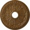 Ekena Millwork Raymond Medallion (Canopies up to 5 1/8"), 18 1/8"OD 3 5/8"ID x 1 1/8"P, Smokey Topaz Crackle CM18RASTC - alternate 1